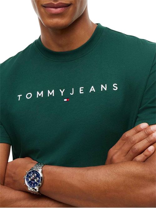 T-shirt con logo Tommy Jeans | DM0DM20744MBM